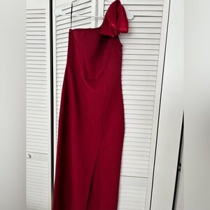 SHEIN asymmetrical elegant long dress